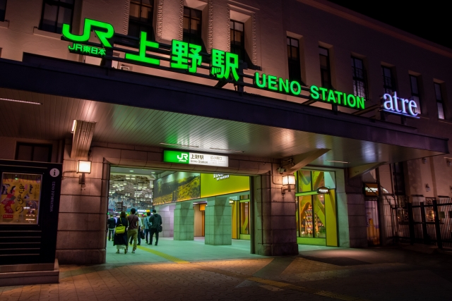 上野駅周辺の地価と資産価値の分析
