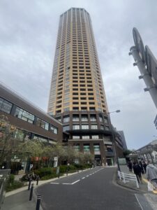 中目黒アトラスタワーの外観全景(自社撮影)